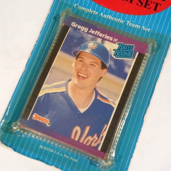 🌿 Vintage 1988 Sports America Club Baseball Cards N.L. New York Team Set MLB - Picture 2 of 11